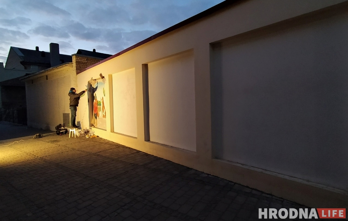 Дворык ABC зноў стане прывабным: там з'явяцца чатыры новыя роспісы Дворык ABC зноў стане прывабным: там з'явяцца чатыры новыя роспісы