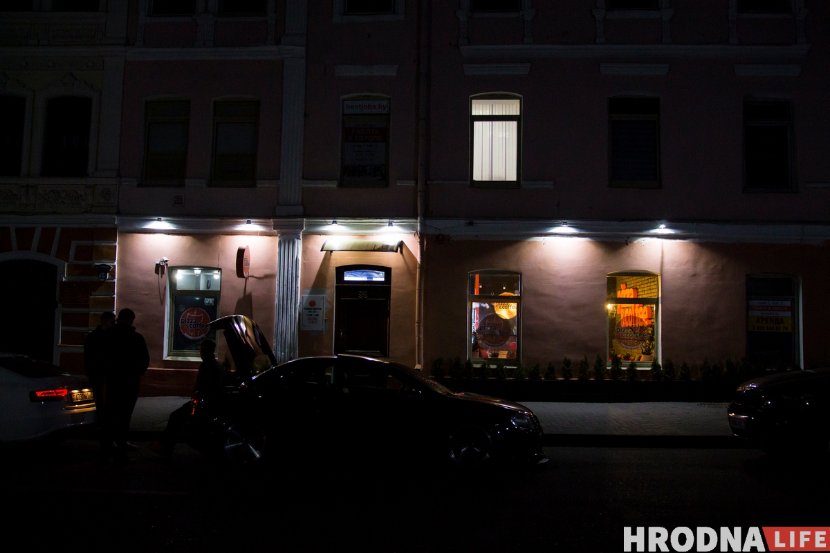 ФОТО: Как выглядит ночной Гродно на выходных во время пандемии