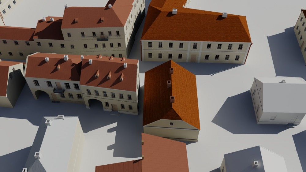 Як можа выглядаць Замкавая без Дома быту: гісторык паказаў праект адбудовы страчанага квартала ў цэнтры Гродна