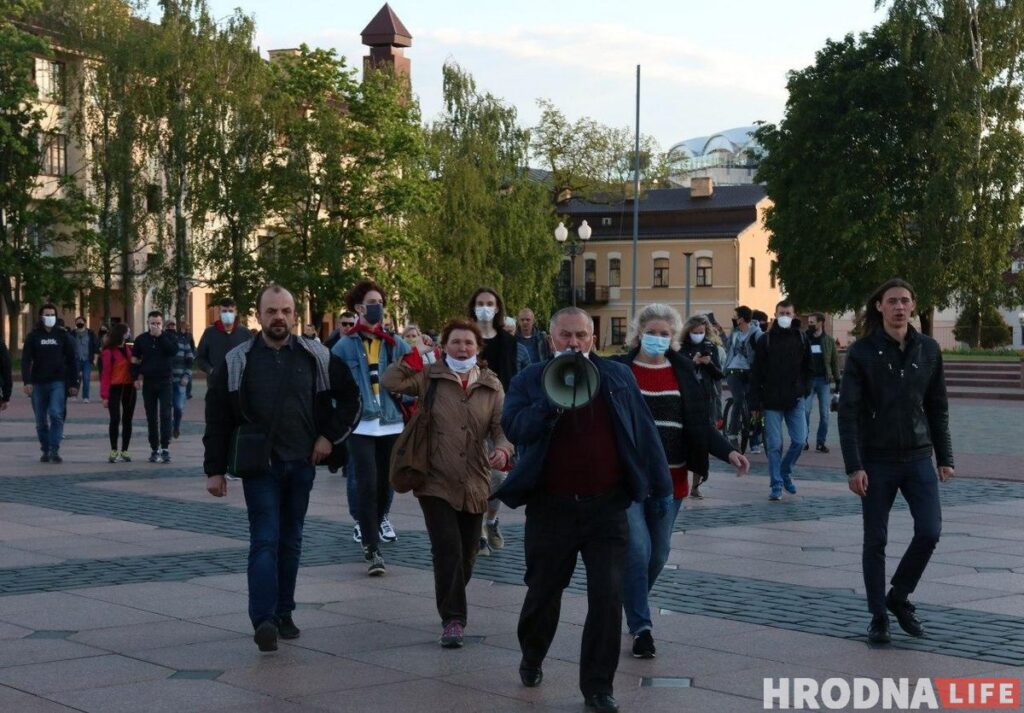 У Гродне затрымалі блогера Сяргея Ціханоўскага