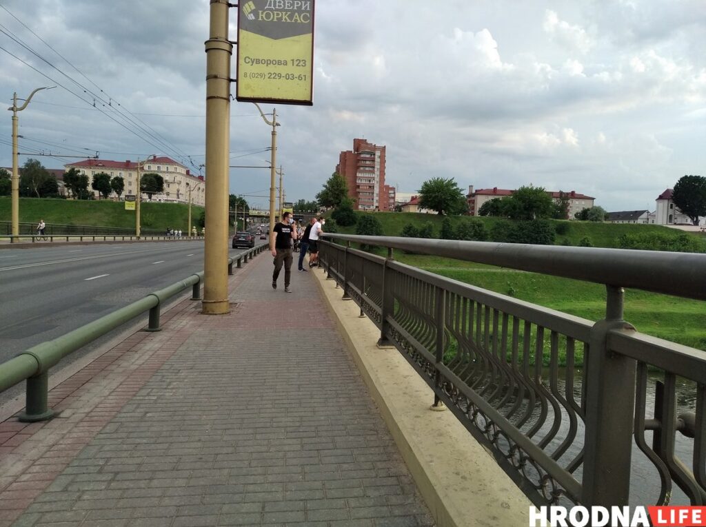 У Гродне адбылася акцыя салідарнасці з затрыманымі