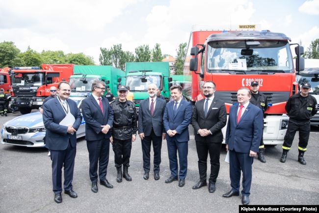 Крупнейший в истории Польши гуманитарный груз едет на Гродненщину