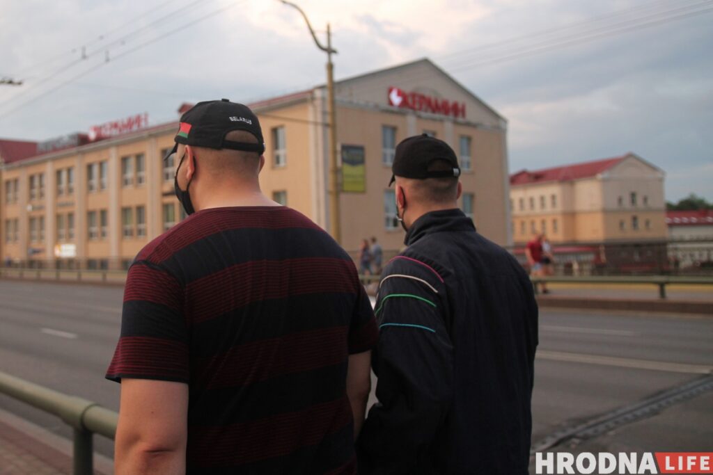 У Гродне адбылася акцыя салідарнасці з затрыманымі