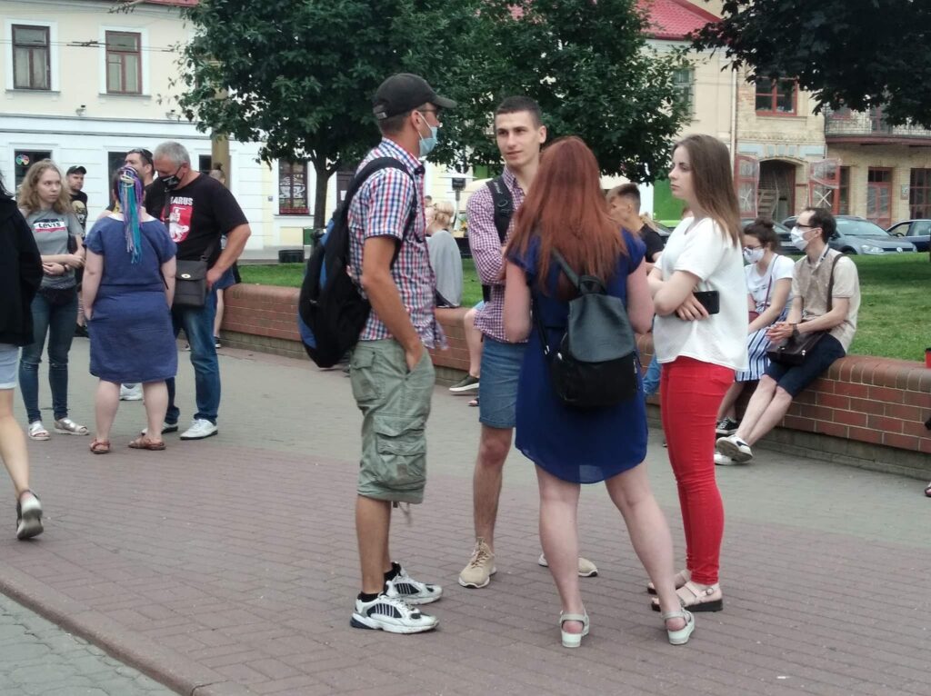 У Гродне затрымалі актывіста "Краіны для жыцця" Яўгена Амплеева