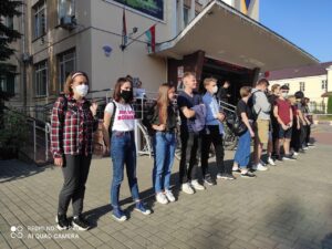 У каледж мастацтваў на БЛК прыходзілі сілавікі