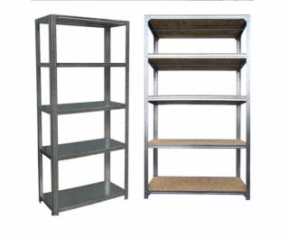 Полочные стеллажи: особенности и преимущества