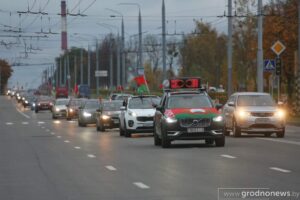 Хуткую дапамогу ў Гродне не адразу прапусцілі падчас аўтапрабегу "За Беларусь". Што кажа ДАІ