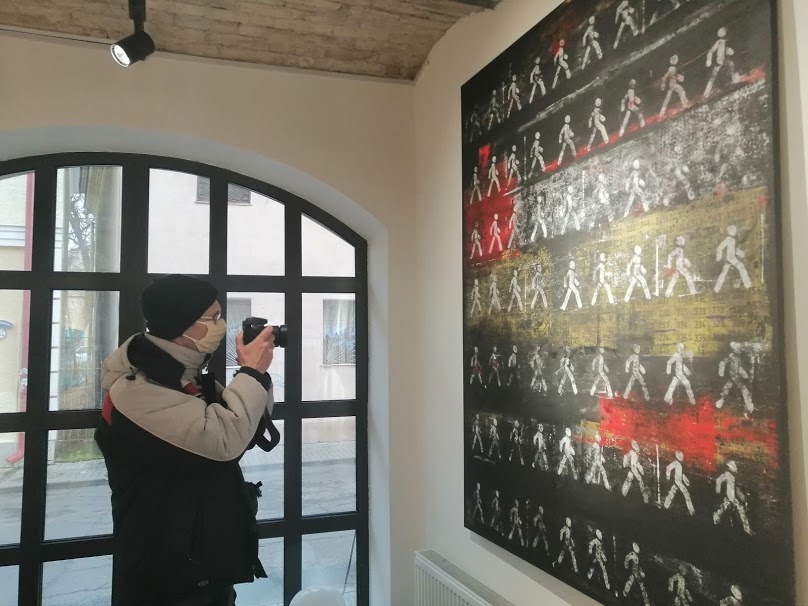 Художники и виртуальная реальность. В Гродно прошла выставка проекта «Галереи, которых нет»