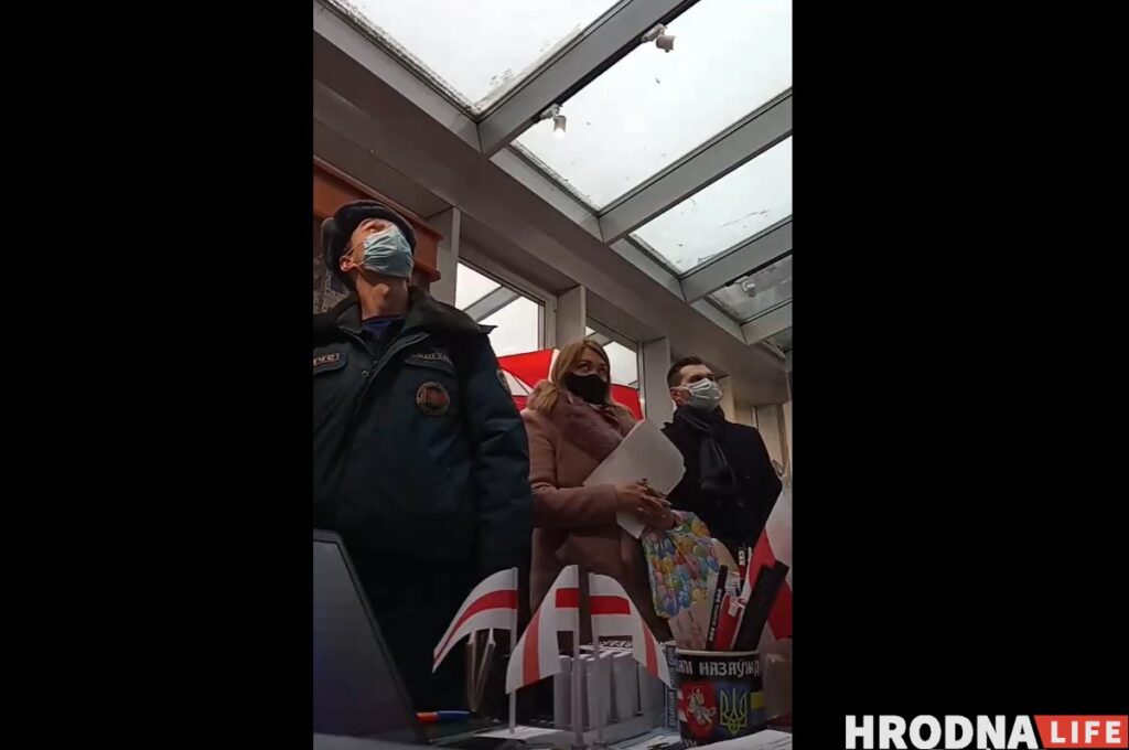 Гродзенскую краму “Адметнасць” прыйшлі правяраць з чатырох устаноў адначасова