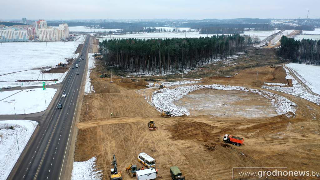 На аб'язным кальцы вакол Гродна пачаліся работы На аб'язным кальцы вакол Гродна пачаліся работы