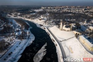 Гродно. Вид на обновленный Старый замок. Фото: Ирина Варкулевич