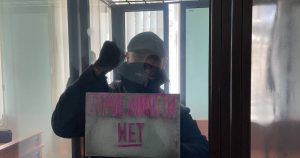 Игорь Банцер в суде. Фото: TUT.BY