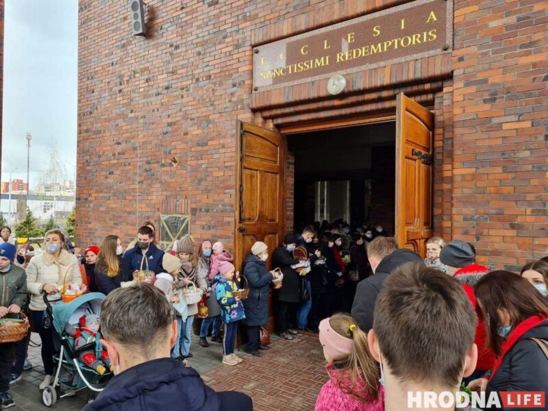 В костёлах Гродно готовятся к Пасхе