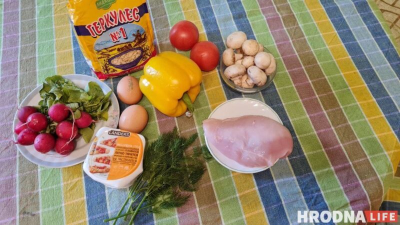 Гатуй хутка, еш павольна. Аўсянаблін з начыннем на выбар да нядзельнага сняданку