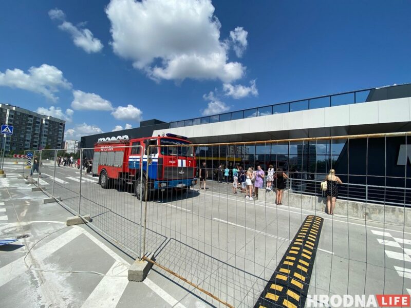 У Triniti адбылася аварыя на падстанцыі, людзей вывелі з будынка