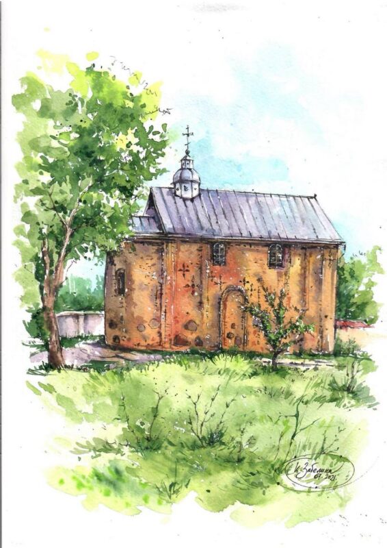 "Фатаграфія дакументуе рэальнасць, малюнак перадае пачуцці". Адкрылася выстава Кацярыны Забелінай "Любімы Гродна"