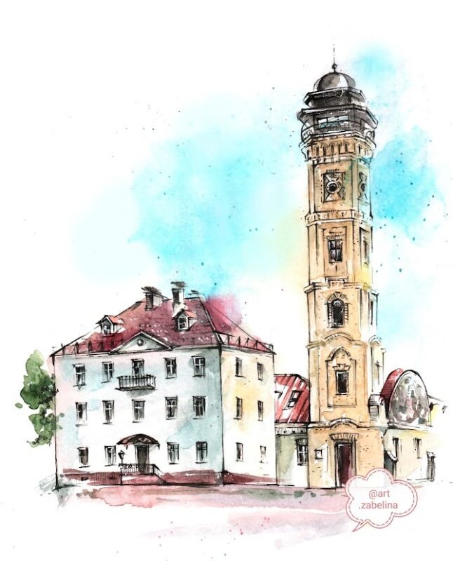 "Фатаграфія дакументуе рэальнасць, малюнак перадае пачуцці". Адкрылася выстава Кацярыны Забелінай "Любімы Гродна"