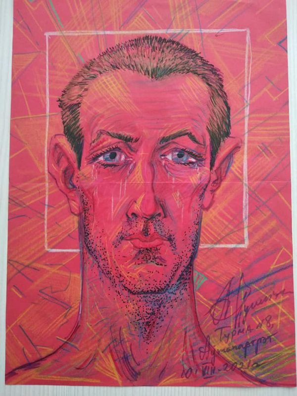 Сокамерники, бабочка и ангел на Фарном. Что рисует художник Алесь Пушкин, который в тюрьме уже 8 месяцев