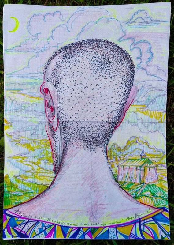 Сокамерники, бабочка и ангел на Фарном. Что рисует художник Алесь Пушкин, который в тюрьме уже 8 месяцев