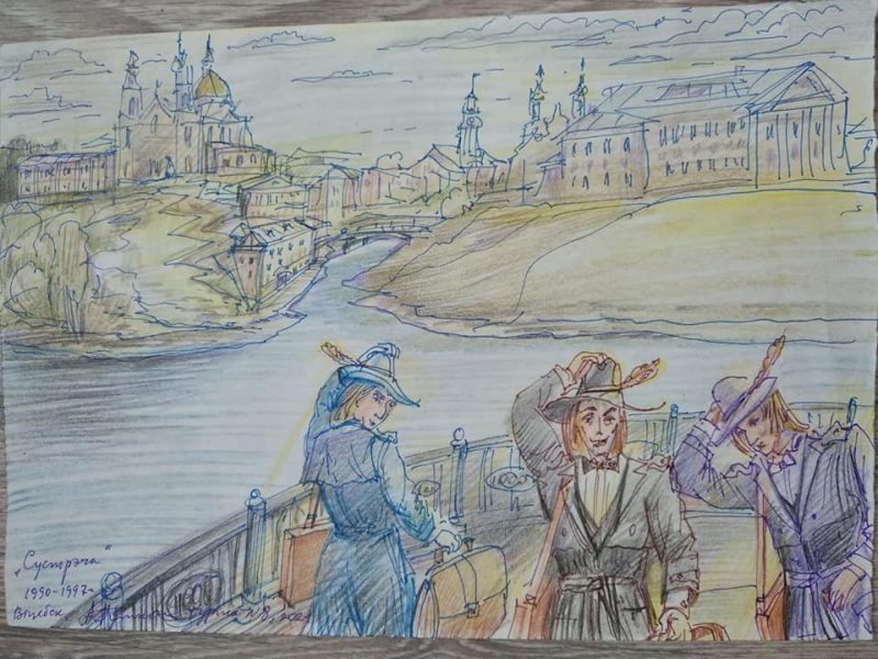 Сокамерники, бабочка и ангел на Фарном. Что рисует художник Алесь Пушкин, который в тюрьме уже 8 месяцев