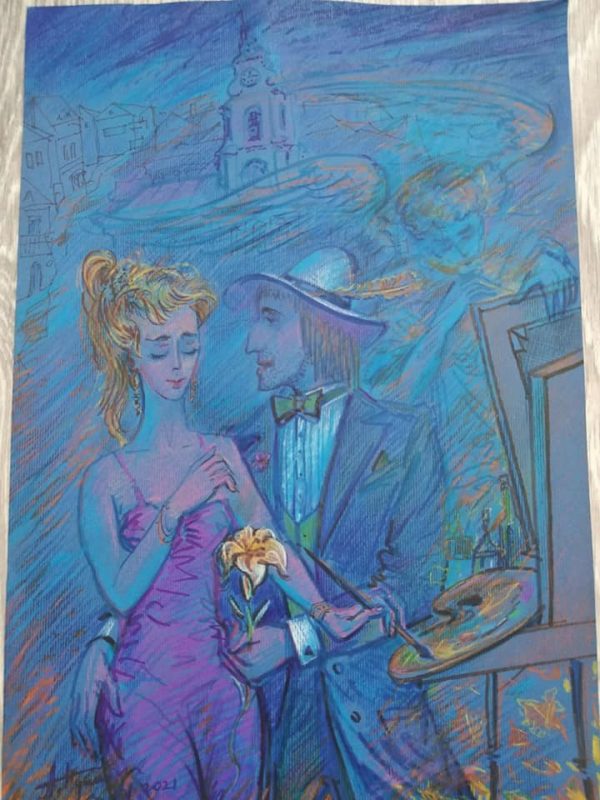 Сокамерники, бабочка и ангел на Фарном. Что рисует художник Алесь Пушкин, который в тюрьме уже 8 месяцев