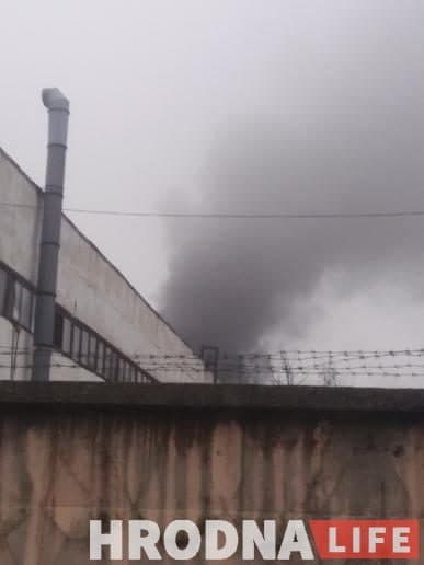 На “Гронитекс” в Гродно произошёл пожар. Что известно