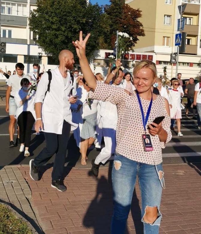 В Гродно задержали журналистку Надежду Витину (обновлено)