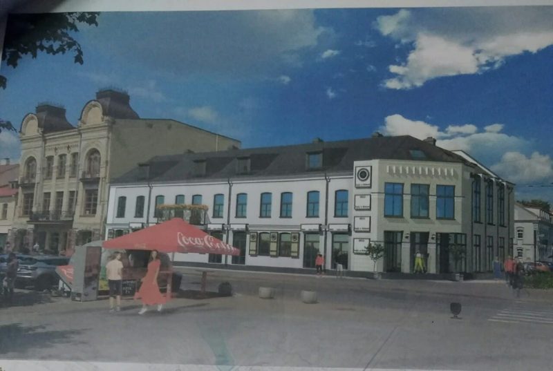 На Савецкай узводзяць новы будынак Сямашкі. Працы пачалі без археалагічнага нагляду