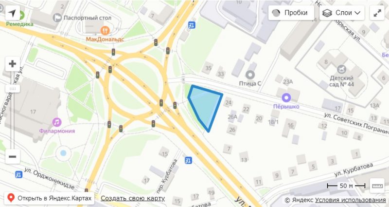 Участак на месцы “П’янага кута” купіў прыезджы. Ён пабудуе там рэстаран альбо кафэ