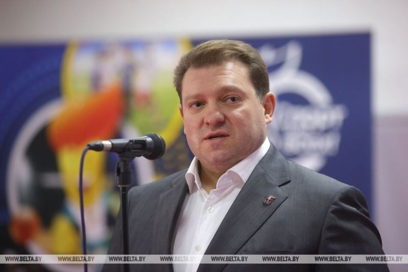 Лукашенко открыл в Гродно новый зал для кикбоксинга