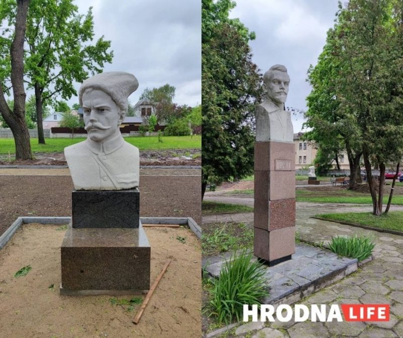 Чапаев вернулся в Гродно. Где поставили памятник, который сняли три года назад