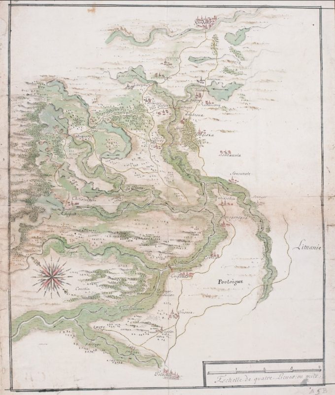 Таямнічы план Гродна: што мы ведаем пра трэцюю па старажытнасці выяву горада, ад якой засталася толькі фотакопія