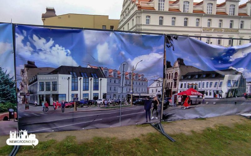 На Савецкай узводзяць новы будынак Сямашкі. Працы пачалі без археалагічнага нагляду