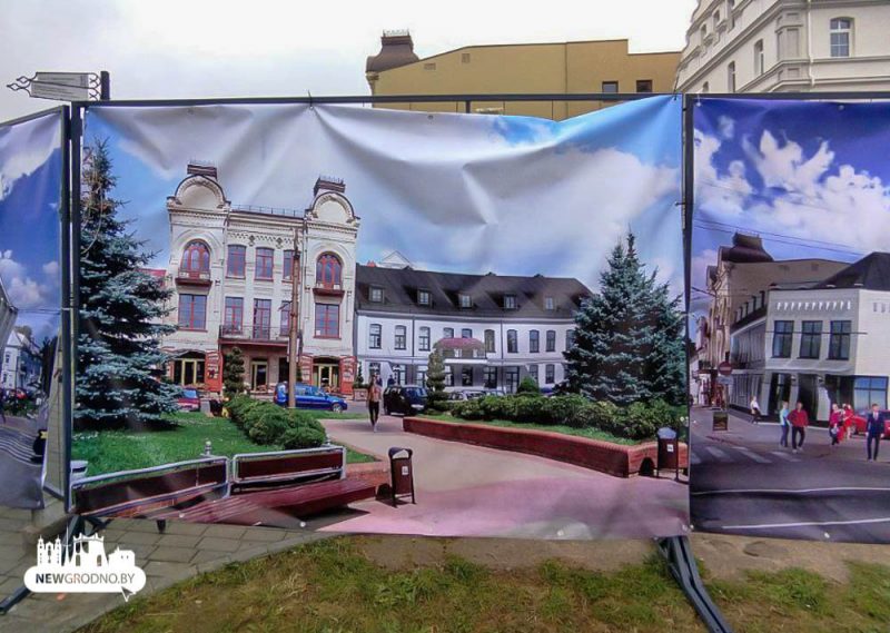 На Савецкай узводзяць новы будынак Сямашкі. Працы пачалі без археалагічнага нагляду