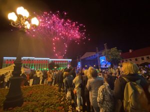 фейерверк салют день города гродно 2022