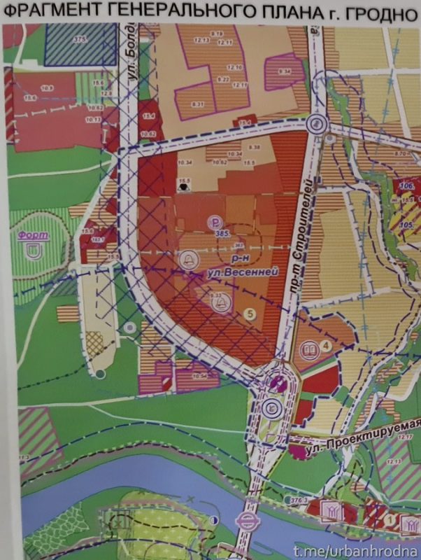микрорайон весенний план