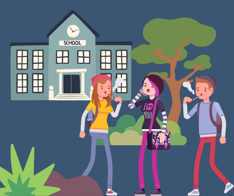 Не прададуць у краме - купяць праз Telegram. Як школьнікі ў Гродне набываюць электронныя цыгарэты