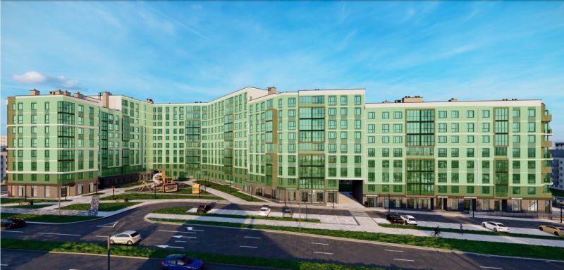 На Советских Пограничников хотят построить еще одну многоэтажку. Землю выставили на аукцион (обновлено)