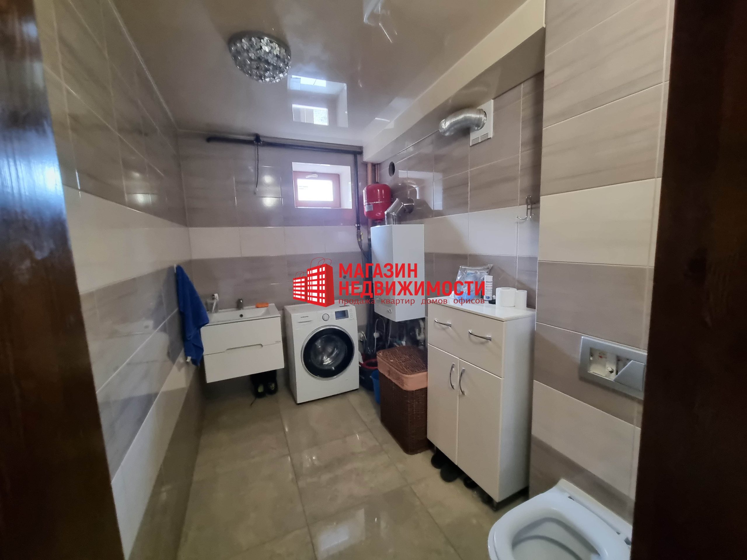 Першы санвузел у кватэры на Палесціне