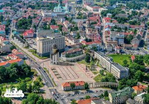 Праект Штэна і Ярмоліка ў цэнтры Гродна