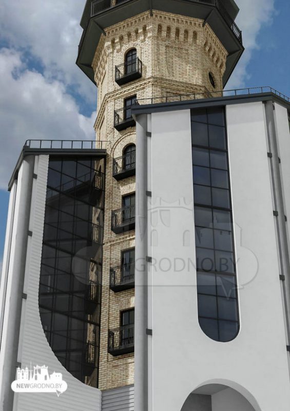 Башня, аркады и расширенный исполком: архитекторы предложили центру Гродно очень постмодернистскую застройку