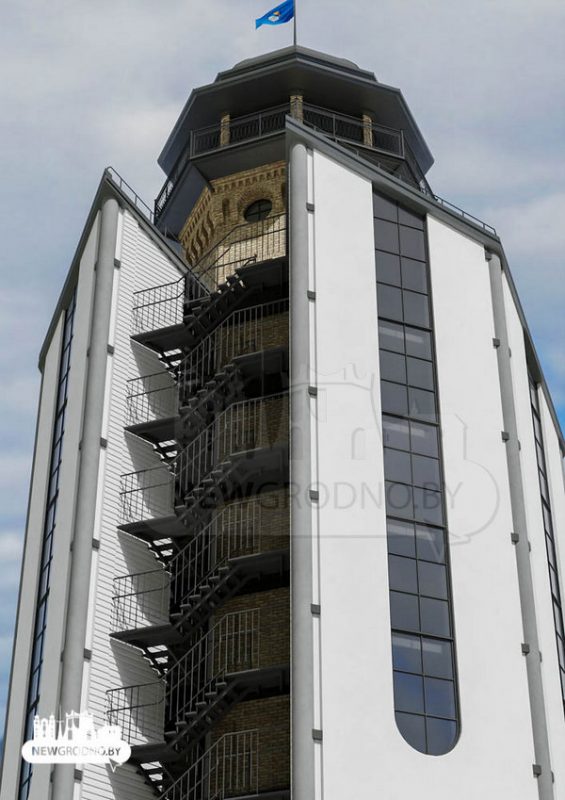 Башня, аркады и расширенный исполком: архитекторы предложили центру Гродно очень постмодернистскую застройку