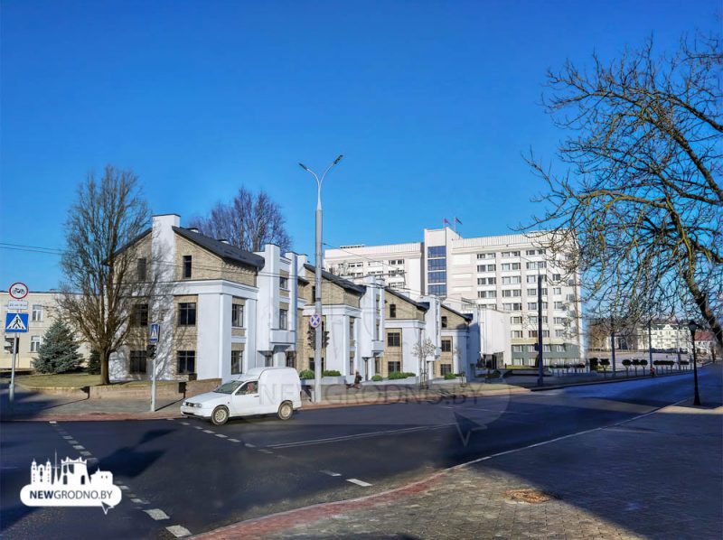 Башня, аркады и расширенный исполком: архитекторы предложили центру Гродно очень постмодернистскую застройку