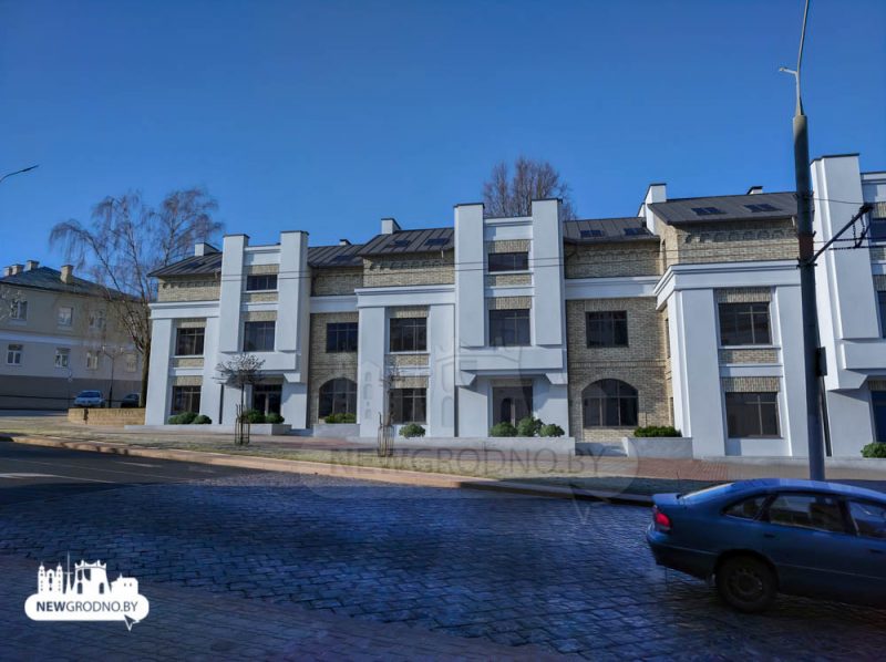 Башня, аркады и расширенный исполком: архитекторы предложили центру Гродно очень постмодернистскую застройку