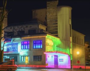 Ілюстрацыя паводле рэальнага клуба "Эпалет". Зроблена Hrodna.life у Kaiber