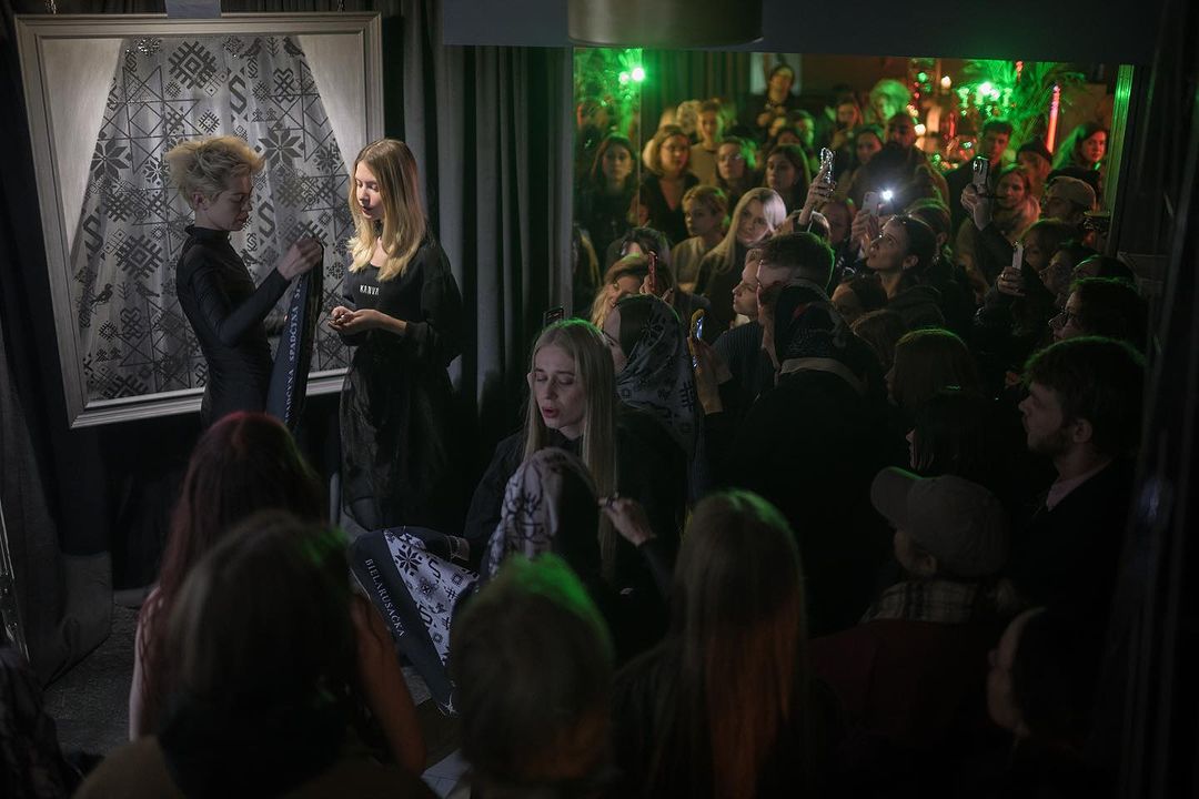 На прэзентацыі калекцыі, фота Pasha Kritchko