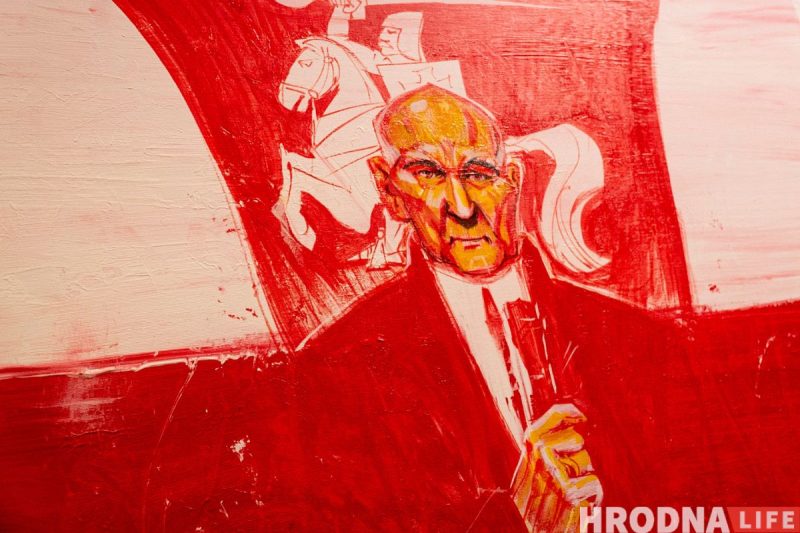 “Ёсць пагорак, з якога бачна Брэст”. Гродзенскі мастак-эмігрант паехаў у Цярэспаль, каб намаляваць Беларусь - і зрабіў выставу