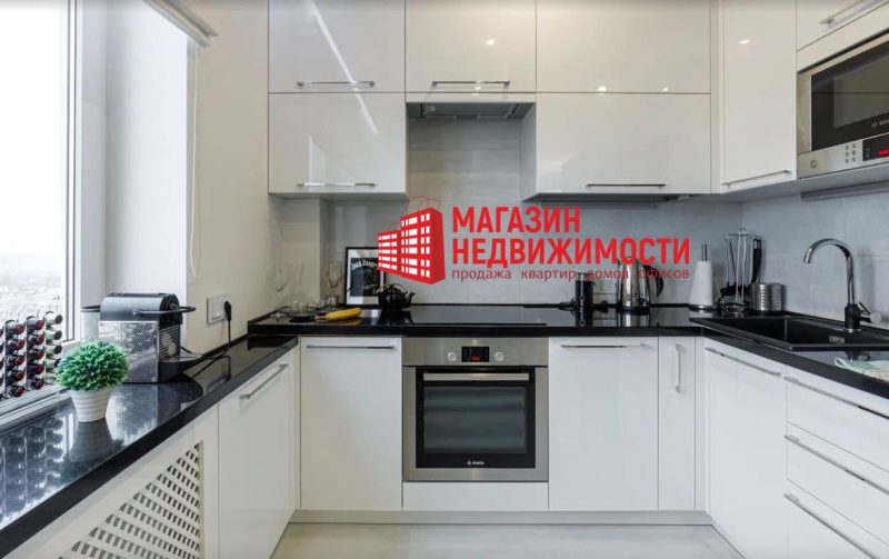 Кухня ў кватэры на Дзяржынскага 