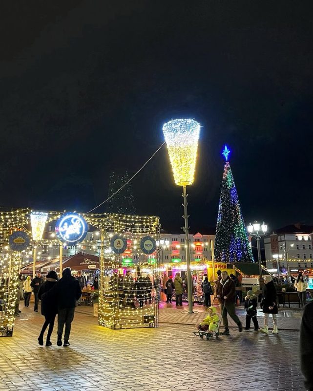 Праграма на Новы год у Гродне 2023 год