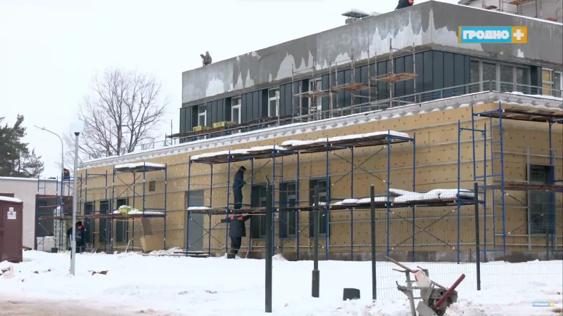 Пожарное депо в Грандичах не успели открыть ко Дню спасателя. Назвали новый срок открытия